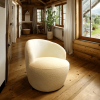 Swivel Accent Armchair Barrel chair