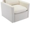 COOLMORE Swivel Barrel Chair, Comfy Round Accent Sofa Chair for Living Room, 360 Degree Swivel Barrel Club Chair, Leisure Arm Chair for Nursery, Hotel