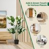 2 Pack 4 Feet Artificial Monstera Deliciosa Plants for Home Office