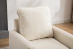 COOLMORE Swivel Barrel Chair, Comfy Round Accent Sofa Chair for Living Room, 360 Degree Swivel Barrel Club Chair, Leisure Arm Chair for Nursery, Hotel