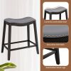 5-Piece Dining Set with 4 Upholstered Stools