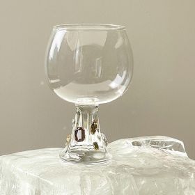 Creative And Artistic Colored Gemstone Wine Glass