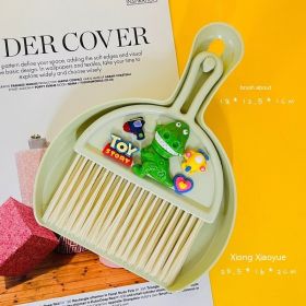 Desktop Set Children's Mini Bundle Dustpan Cleaning Tools (Option: Funny Dragon)