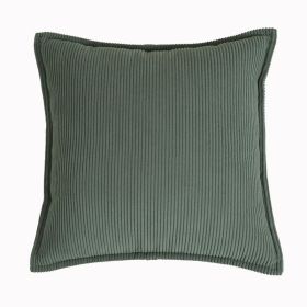 High-end Solid Color Pillow Sofa Living Room Cushions (Option: Teal-45x45cm Throw Pillow Cover)