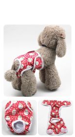 Pet Diapers Mother Dog Physiological Pants (Option: Laying chicken-L)