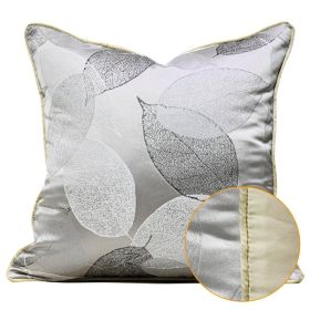 Light Luxury Orange Khaki Club Pillow (Option: 45x45cmPillowcase-Khaki AB Rolled Style)