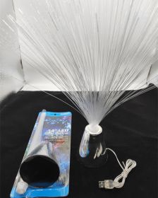 Fiber Optic Lamp Cross-border E-commerce Luminous Fiber (Option: Ginza USB battery model)