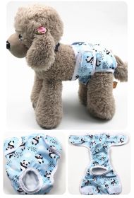 Pet Diapers Mother Dog Physiological Pants (Option: Lesser panda-M)