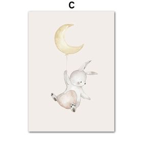 Art Painting Nordic Posters And Printed Animals (Option: C-60X100cm)