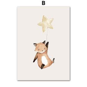 Art Painting Nordic Posters And Printed Animals (Option: B-60X100cm)