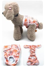 Pet Diapers Mother Dog Physiological Pants (Option: Fox-S)