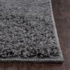 Solid Casual Tufted Shag Area Rug