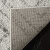 Adirondack Lecia Geometric Area Rug, Light Grey/Grey, 6' x 9'