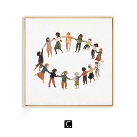 Warm Nordic Art Wall Decoration Painting (Option: C-40 âˆšÃ³ 40cm)