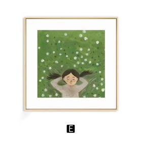 Warm Nordic Art Wall Decoration Painting (Option: E-80 âˆšÃ³ 80cm)