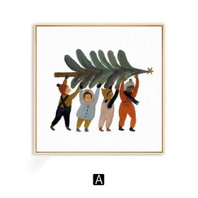 Warm Nordic Art Wall Decoration Painting (Option: A-60 âˆšÃ³ 60cm)