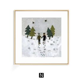 Warm Nordic Art Wall Decoration Painting (Option: N-50 âˆšÃ³ 50cm)