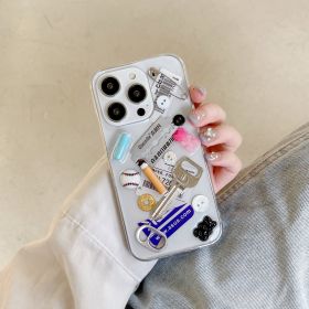 Creative Cigarette Holder Key Phone Case (Option: Transparent Epoxy-IPhone 14PLUS)